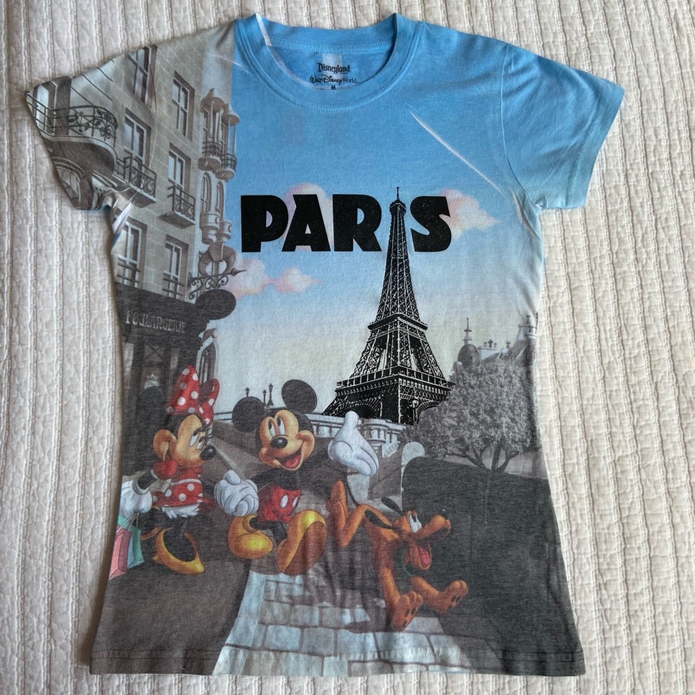 Epcot Disney Paris Eiffel Tower T-shirt Kids